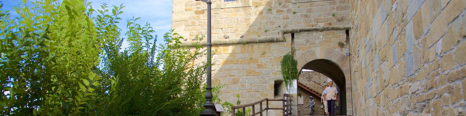 Castello di San Giusto welches beinhaltet historische Architektur