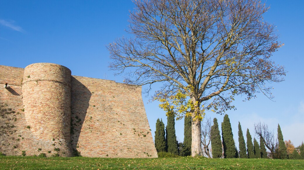 Photo of Albornoz Castle, Urbino - Italy.