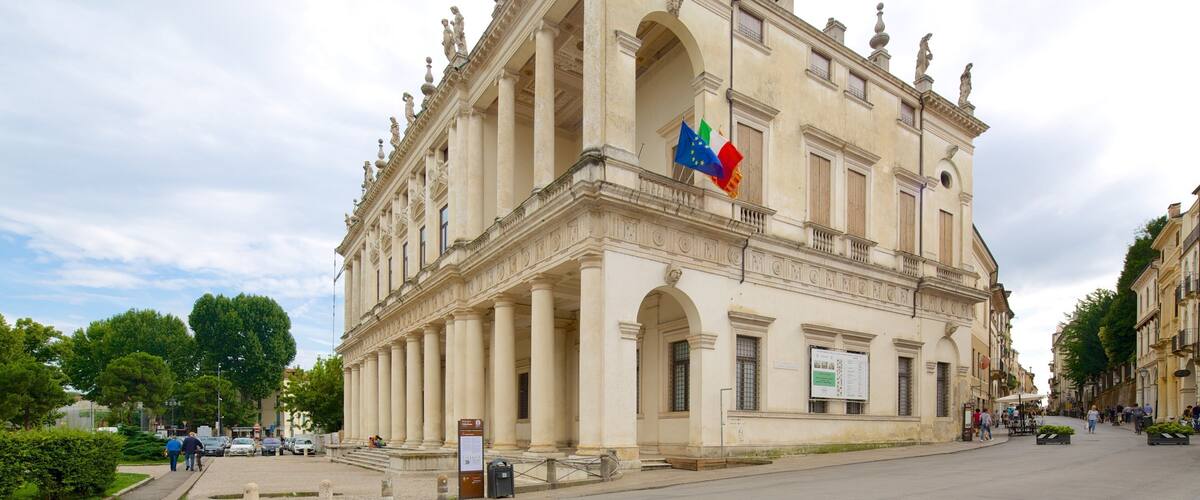Palazzo Chiericati which includes heritage elements, a castle and street scenes