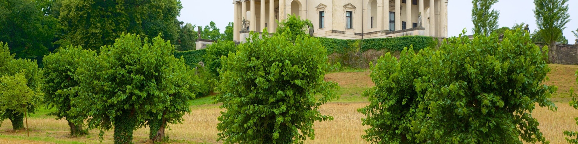 Villa Capra detta la Rotonda que inclui fazenda e um parque