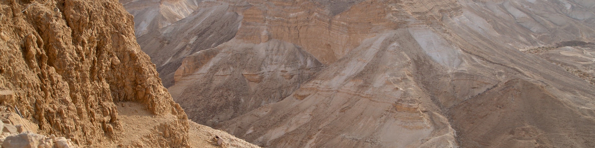 Masada National Park showing landscape views and desert views