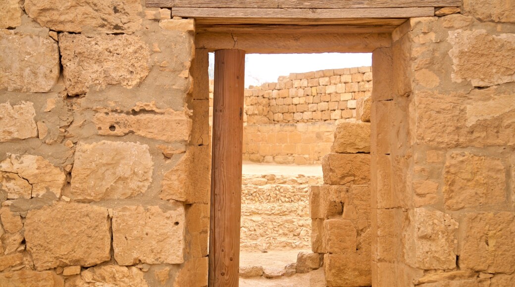 Mamshit National Park showing heritage elements