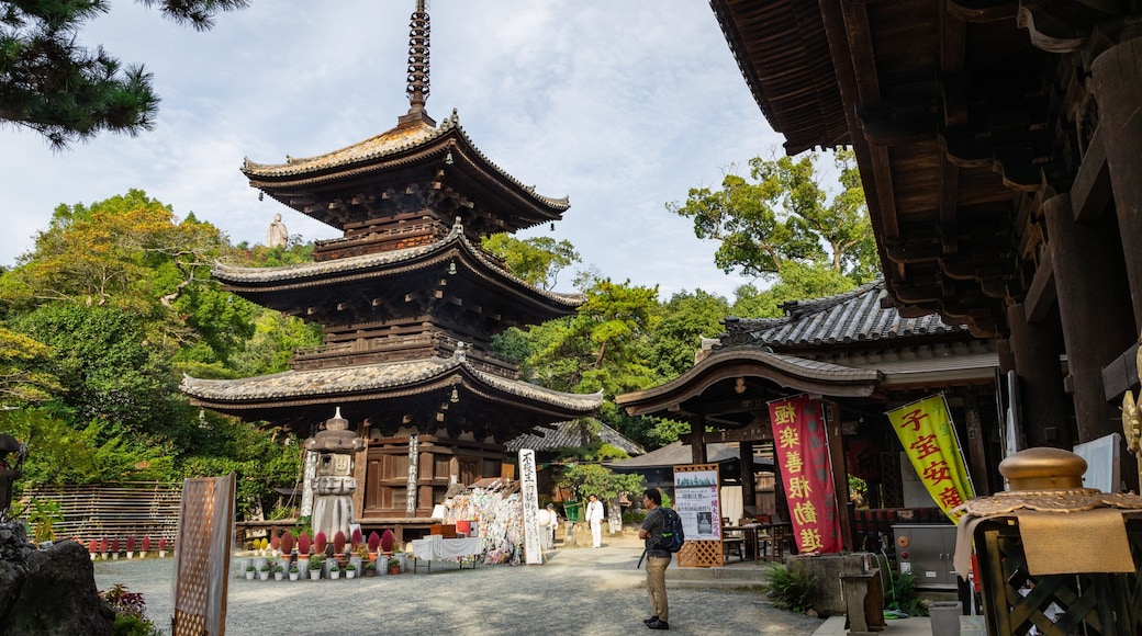 Ishite Temple featuring heritage elements and a temple or place of worship