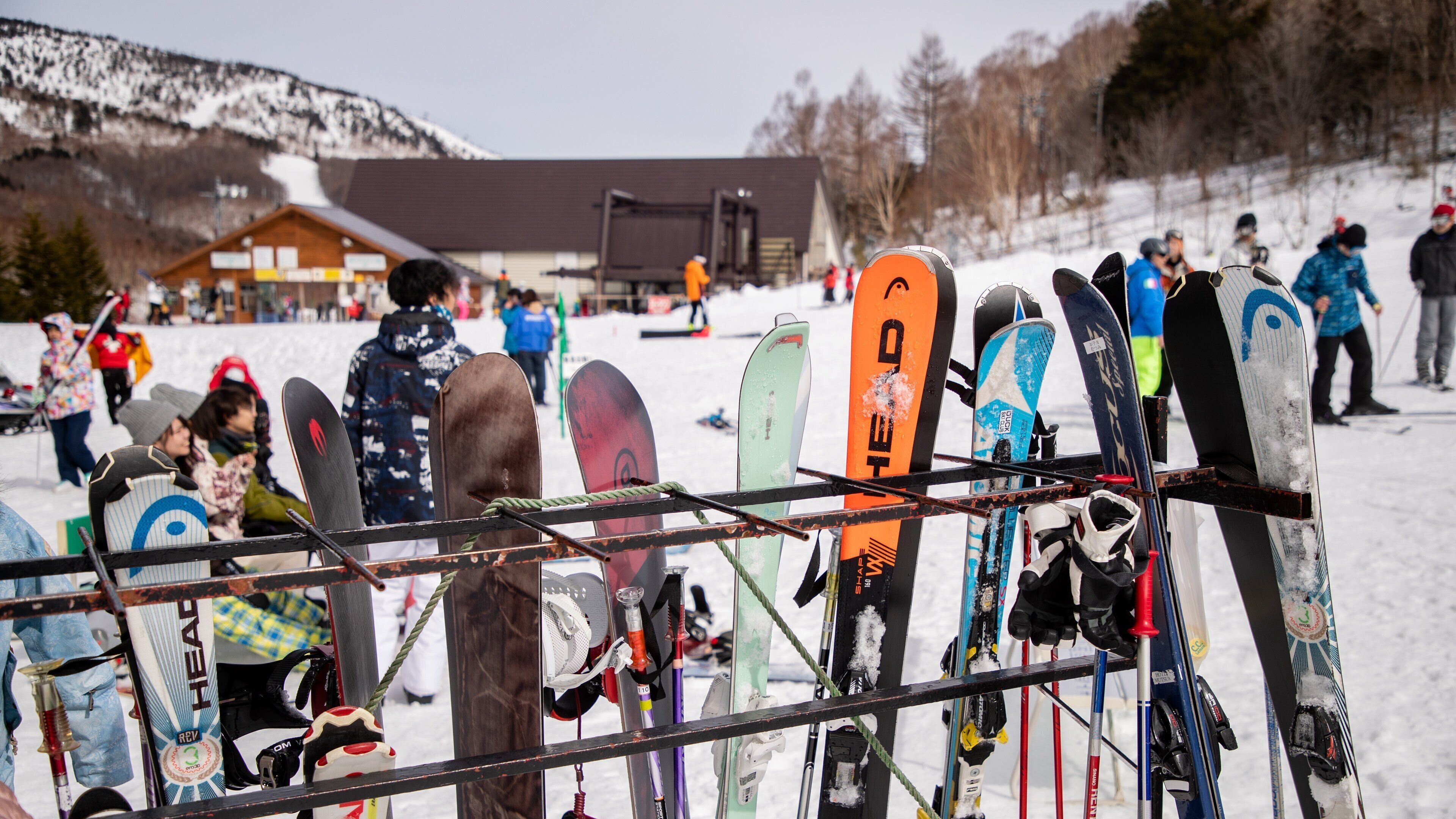 Shiga Kogen Ski Area featuring snow skiing and snow