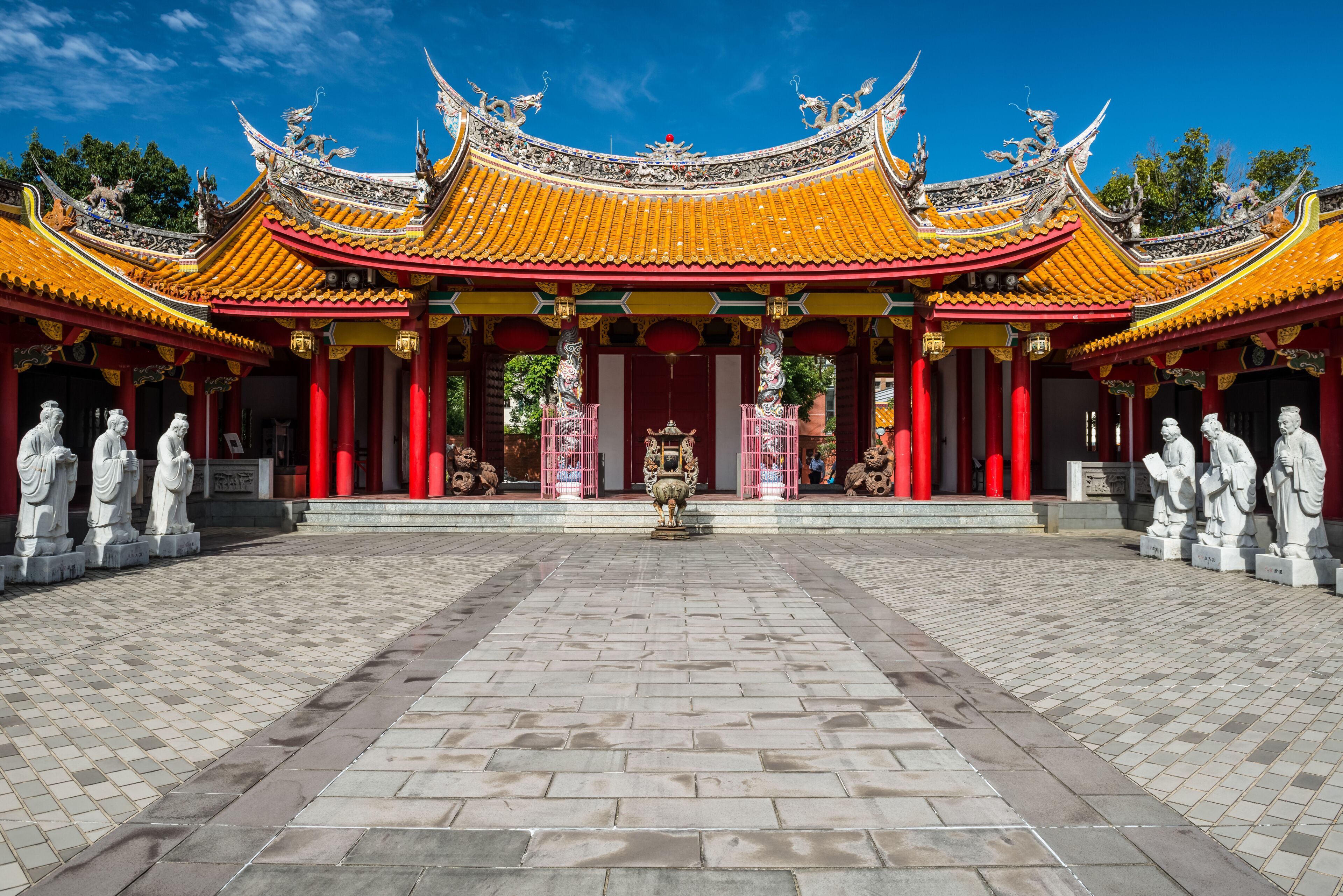 Confucius Shrine in Nagasaki, Japan