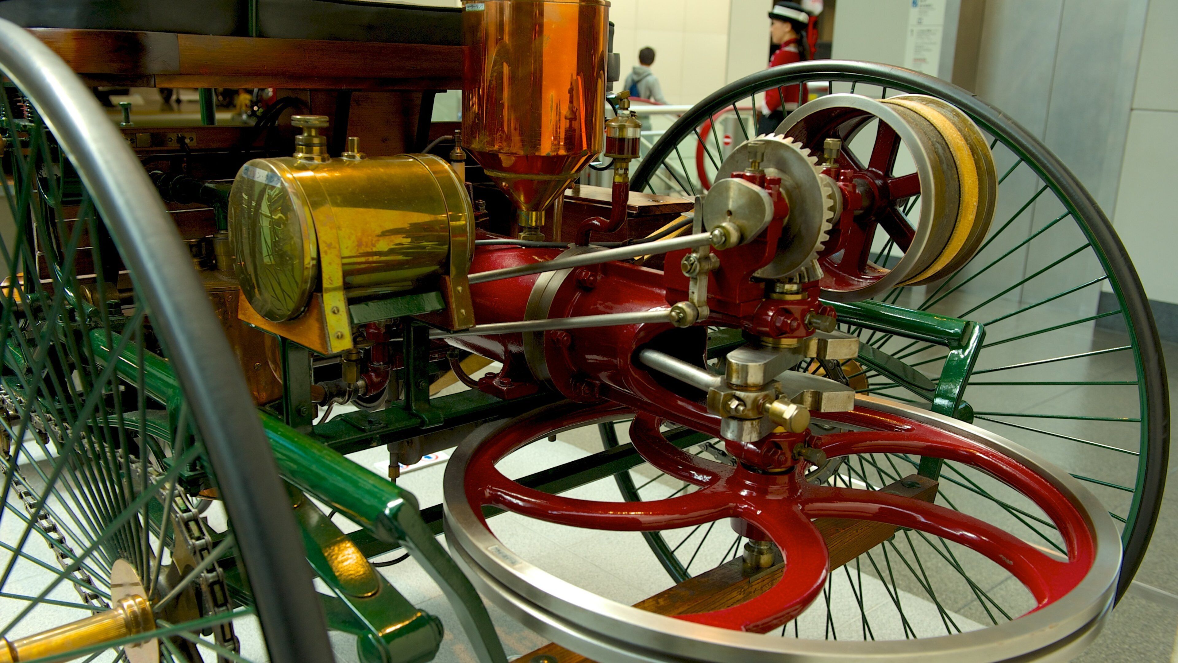 Toyota Commemorative Museum of Industry and Technology which includes interior views