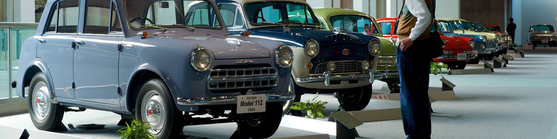 Toyota Commemorative Museum of Industry and Technology featuring interior views as well as an individual male