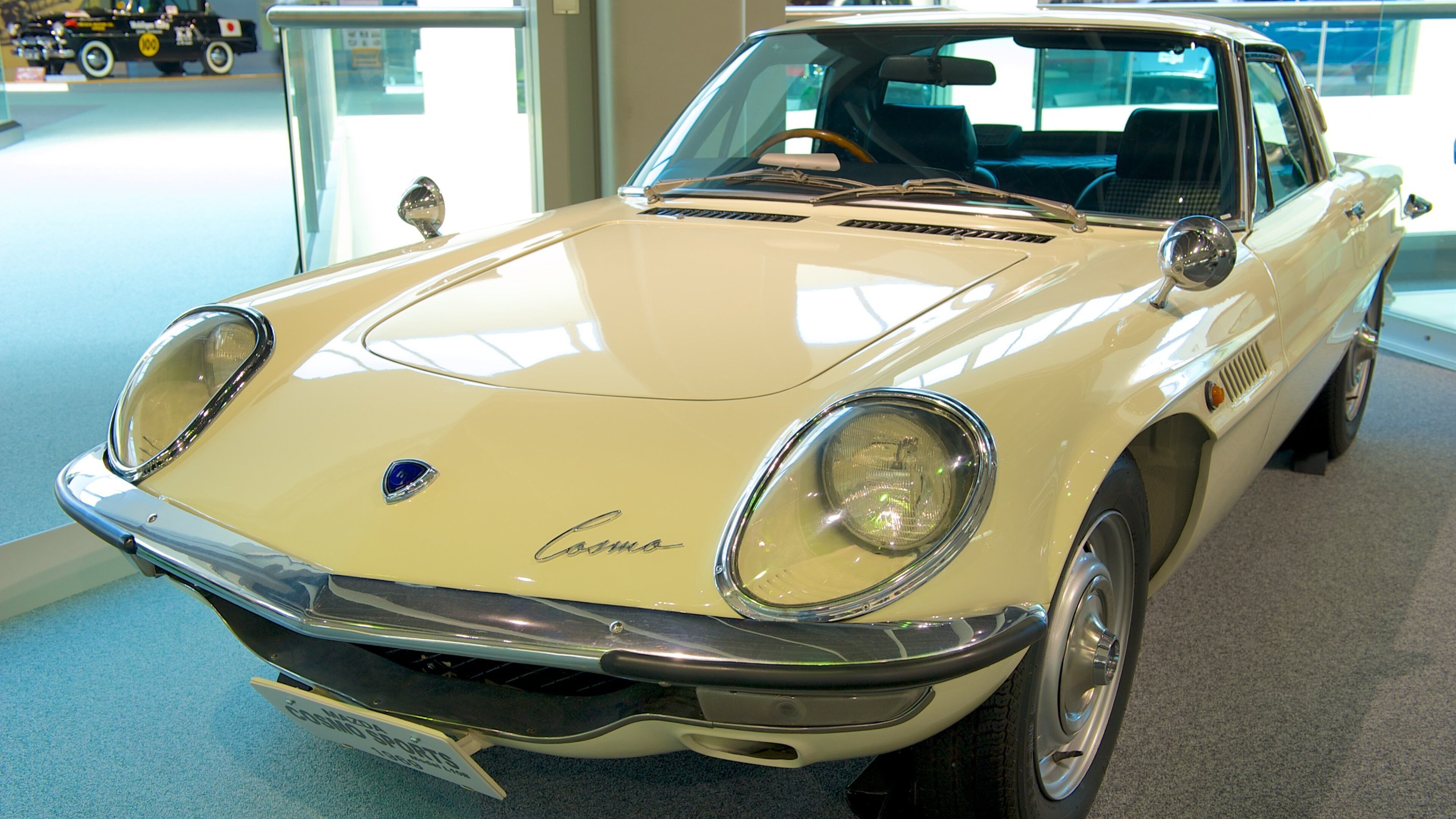 Toyotas industri- och teknikmuseum som inkluderar interiörer