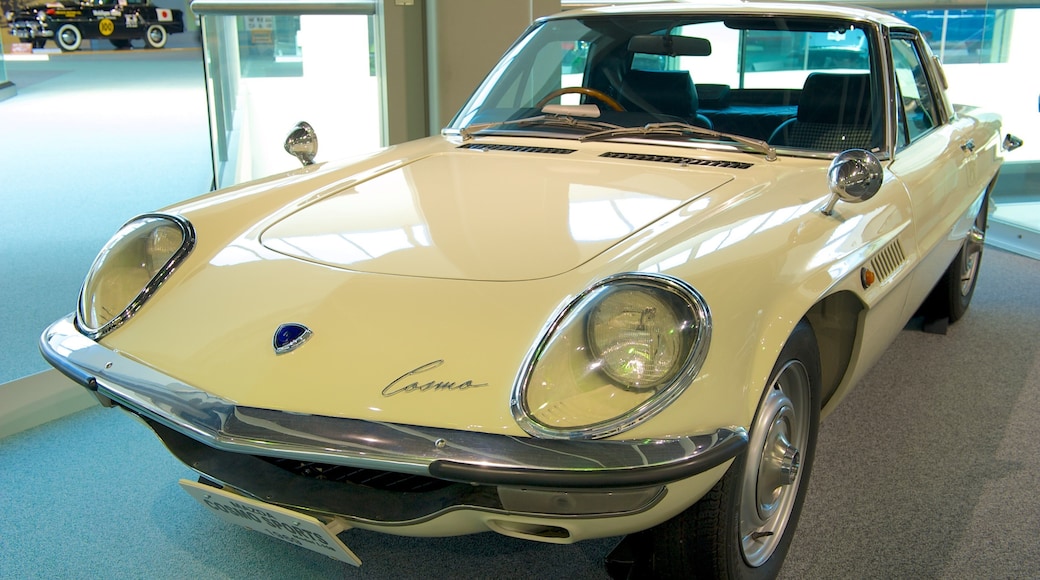 Toyotas industri- och teknikmuseum som inkluderar interiörer