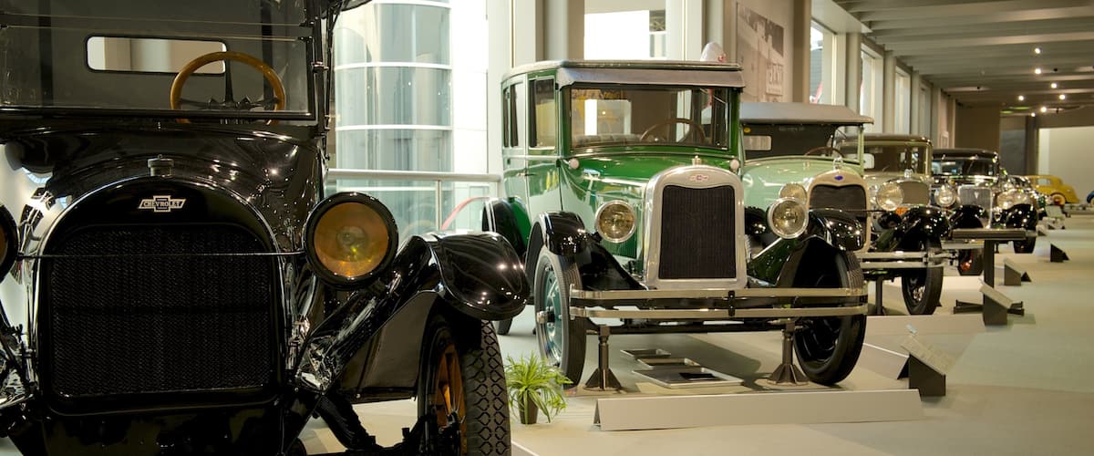 Toyota Commemorative Museum of Industry and Technology featuring interior views