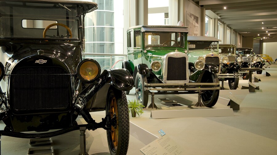 Toyota Commemorative Museum of Industry and Technology featuring interior views
