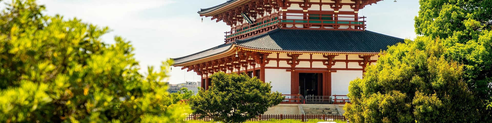 Heijo Palace showing a temple or place of worship and heritage architecture