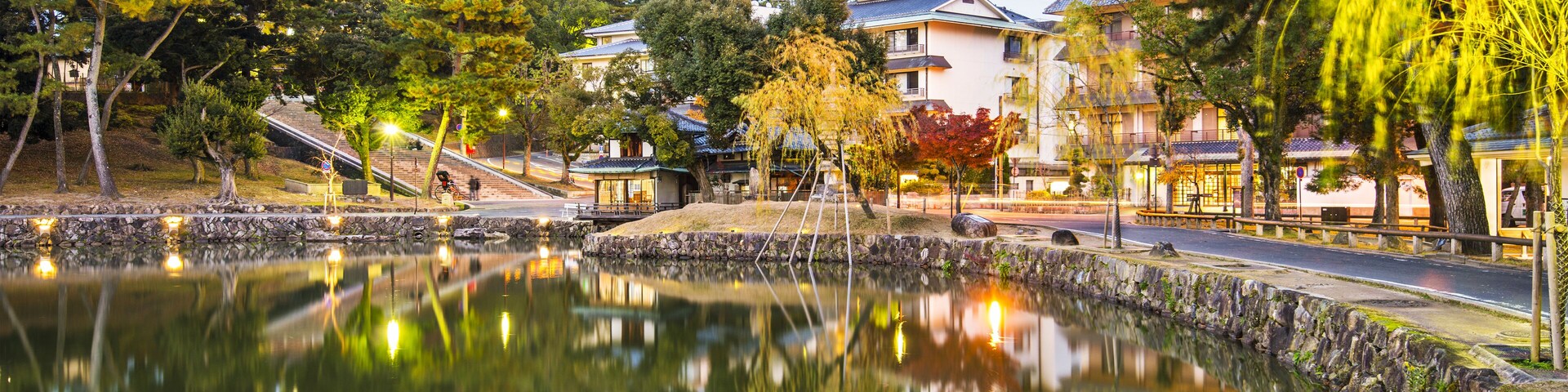 Nara, Japan at Sarusawa Pond., Shutterstock ID 160118309, Purchase Order: SP-1506 Go Guides, Order Number: , Client/Licensee: Faa Praharnpap, Other: Hcom budget
