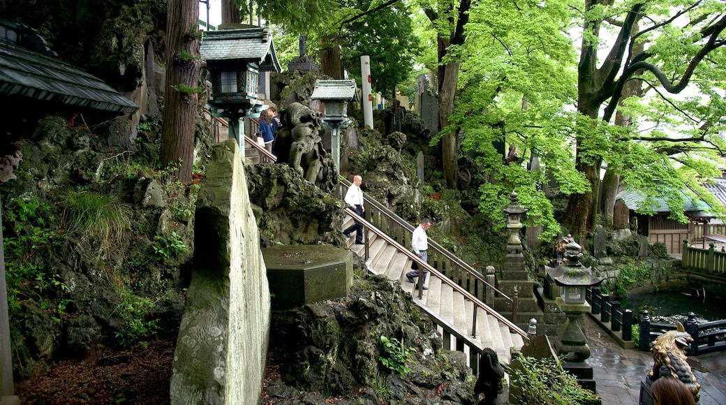 成田山新勝寺 其中包括 寺廟或宗教聖地, 宗教元素 和 花園