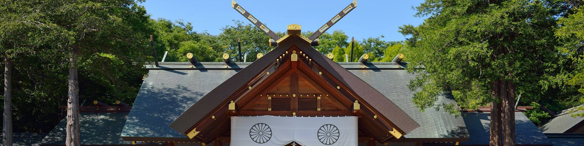 hokkaido shrine; Shutterstock ID 232979146