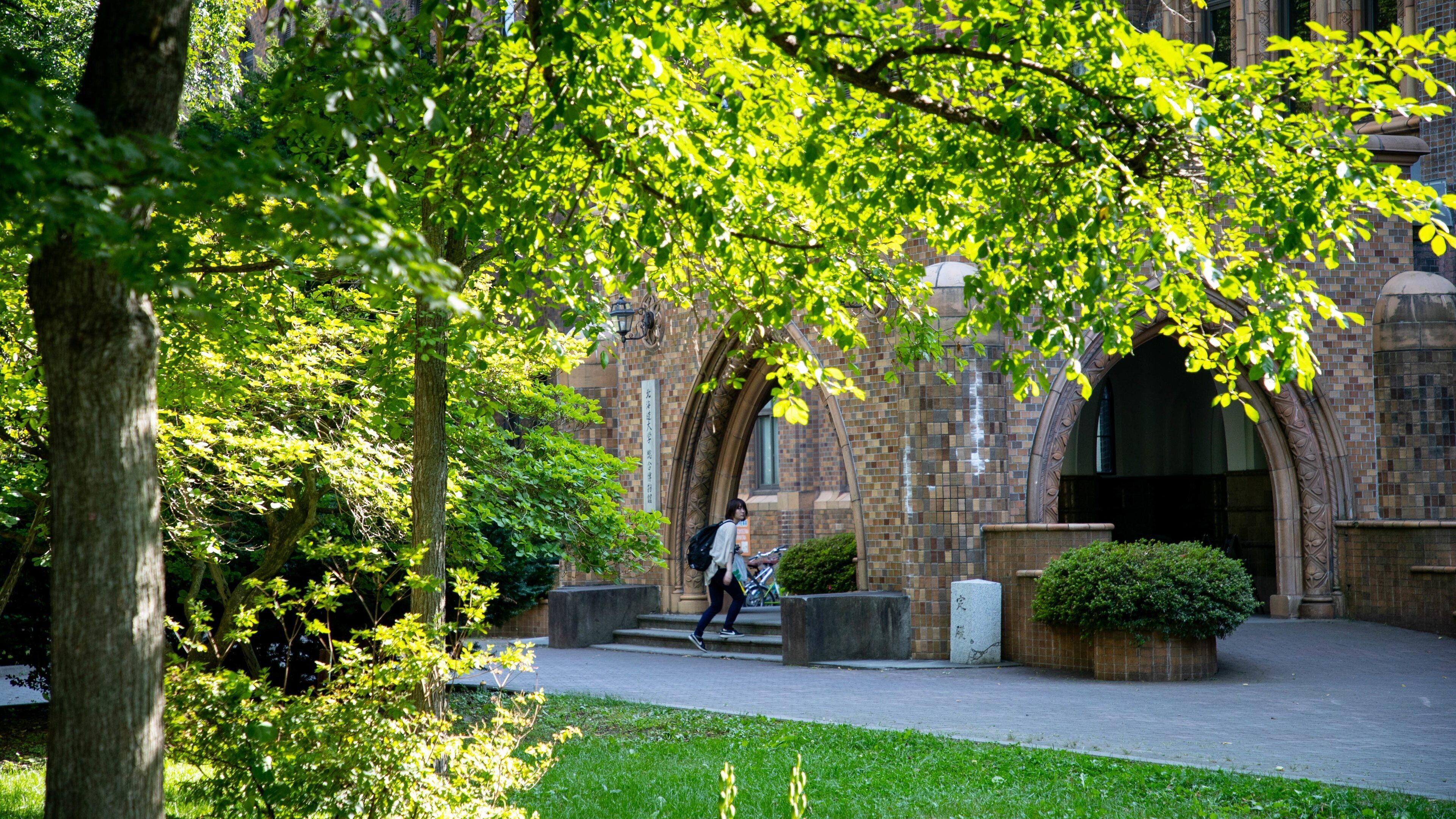 Hokkaido University showing heritage elements