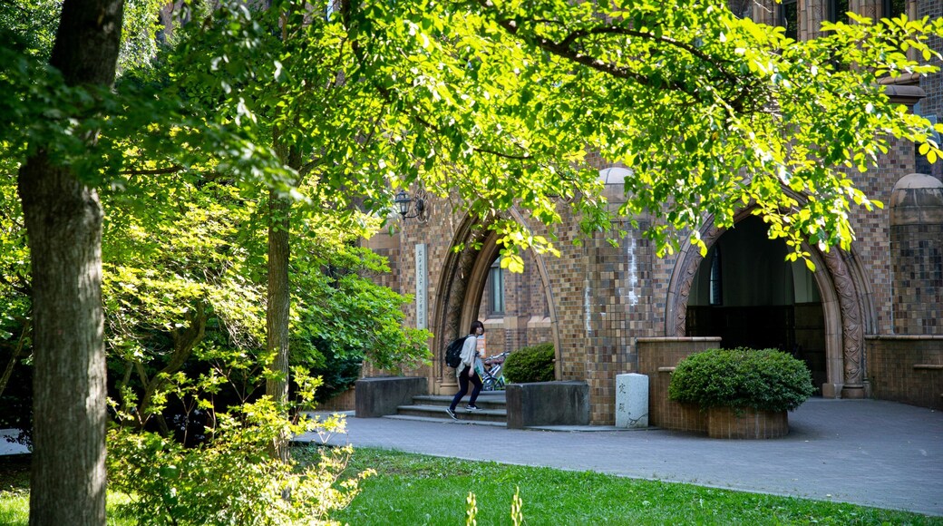 Hokkaido University showing heritage elements