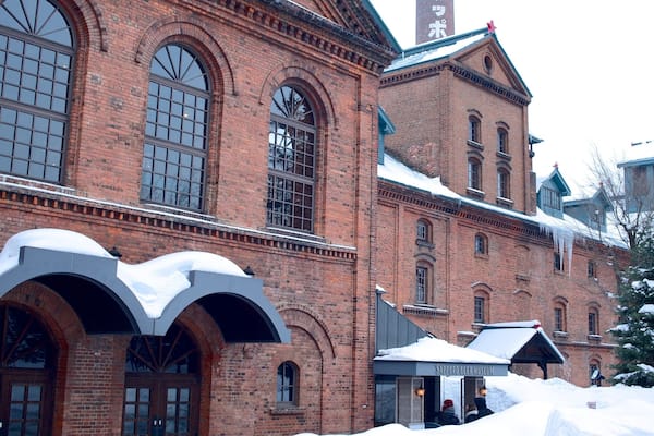 サッポロビール博物館 どの含み 都市, 遺跡 と 雪