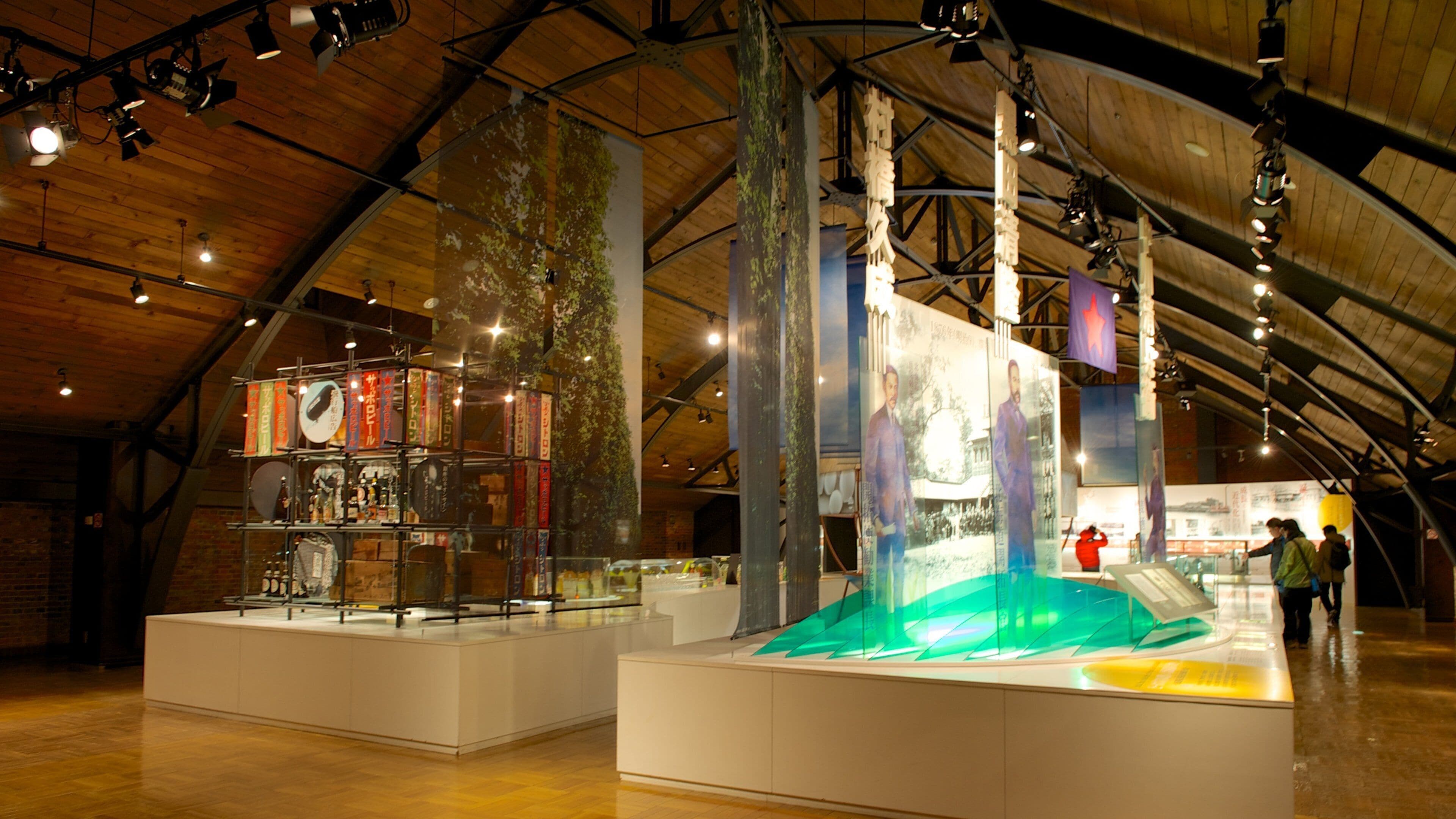 Sapporo Beer Museum featuring interior views