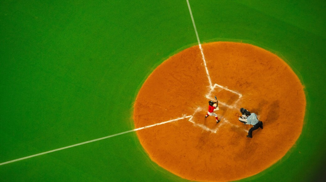 Sapporo Dome featuring a sporting event
