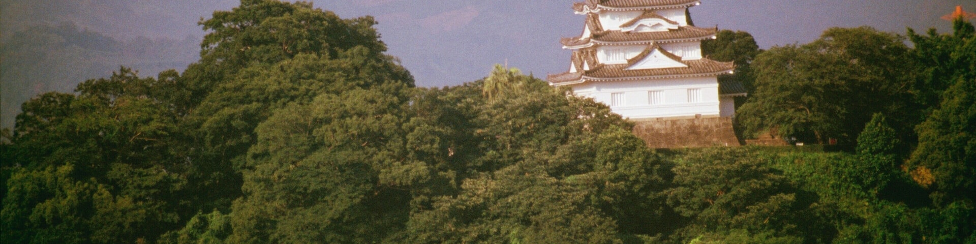 Low angle view of a castle, Uwajima Castle, Shikoku, Japan