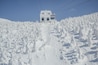 Beautiful Frozen Forest Covered By Powder Snow On The Ropeway To The Hill Of Mount Zao Range, Zao Juhyo Festival, Yamagata , Japan