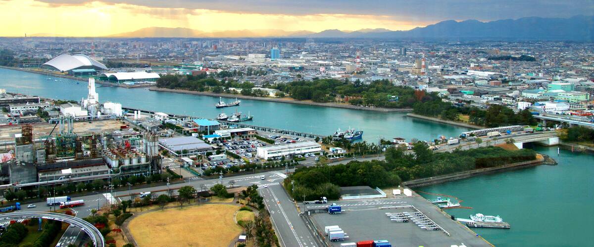 四日市港ポートビル・眺望(三重県・四日市)