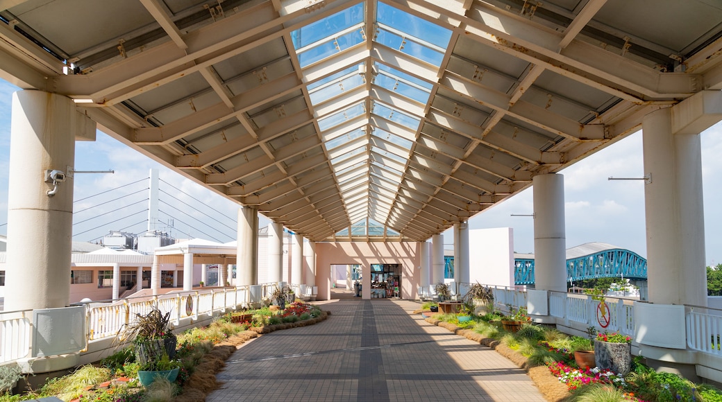 Hakkeijima Sea Paradise showing a park