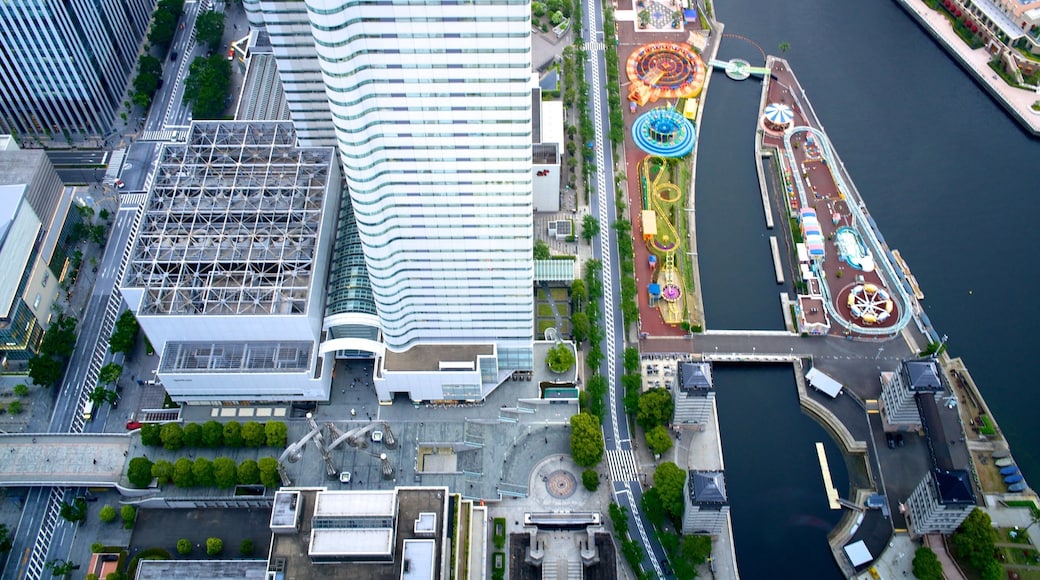 Landmark Tower which includes city views and a high rise building