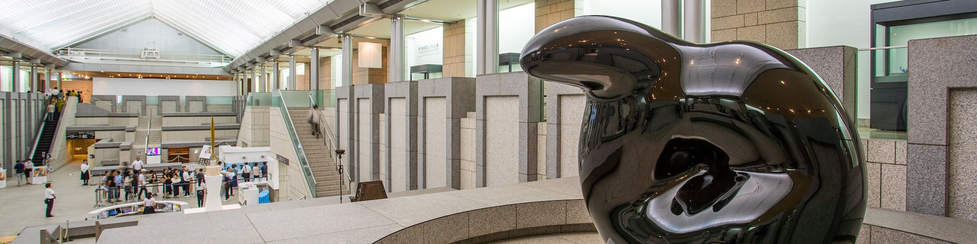 Yokohama Museum of Art which includes interior views and art