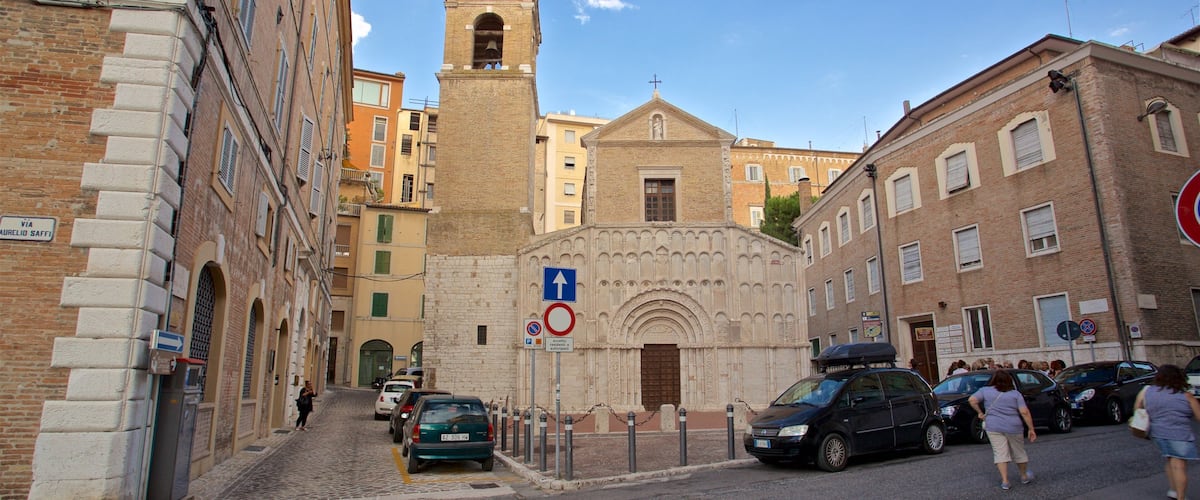 Chiesa di Santa Maria della Piazza featuring a church or cathedral and heritage elements