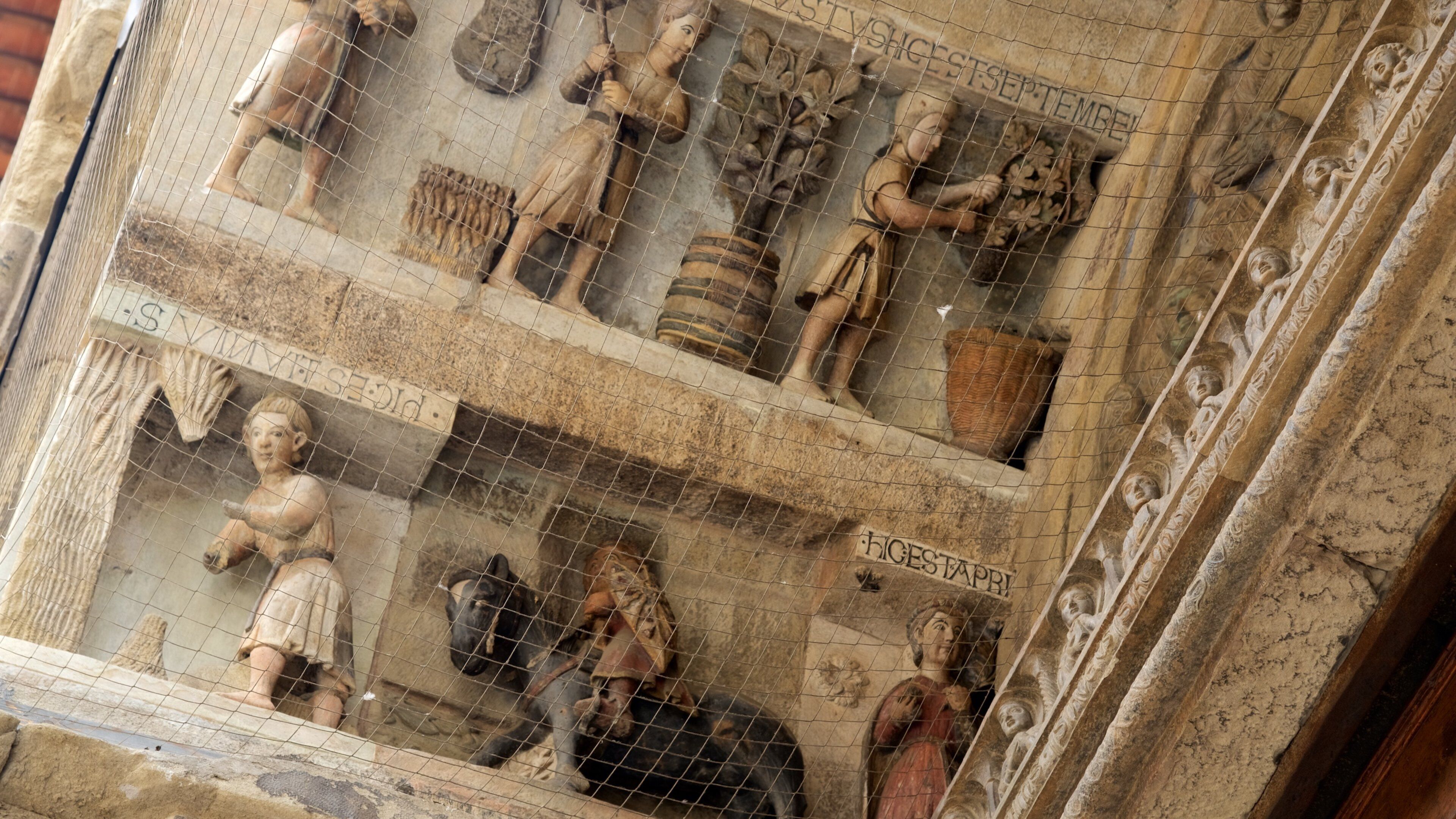 Church of Santa Maria della Pieve showing a church or cathedral, heritage architecture and religious aspects