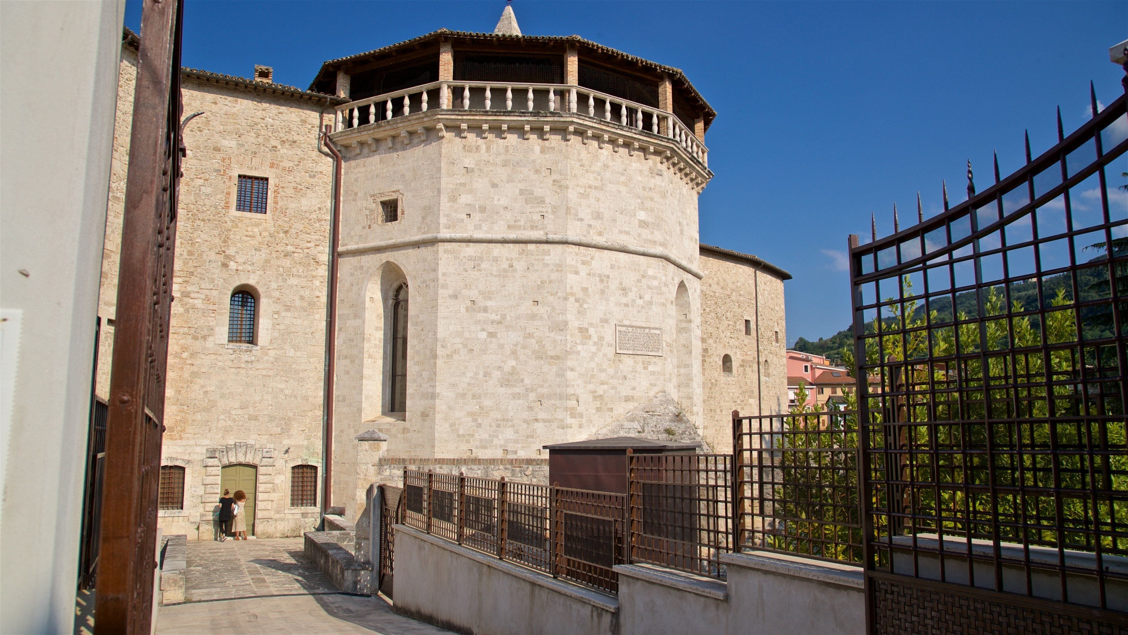 Forte Malatesta showing heritage architecture