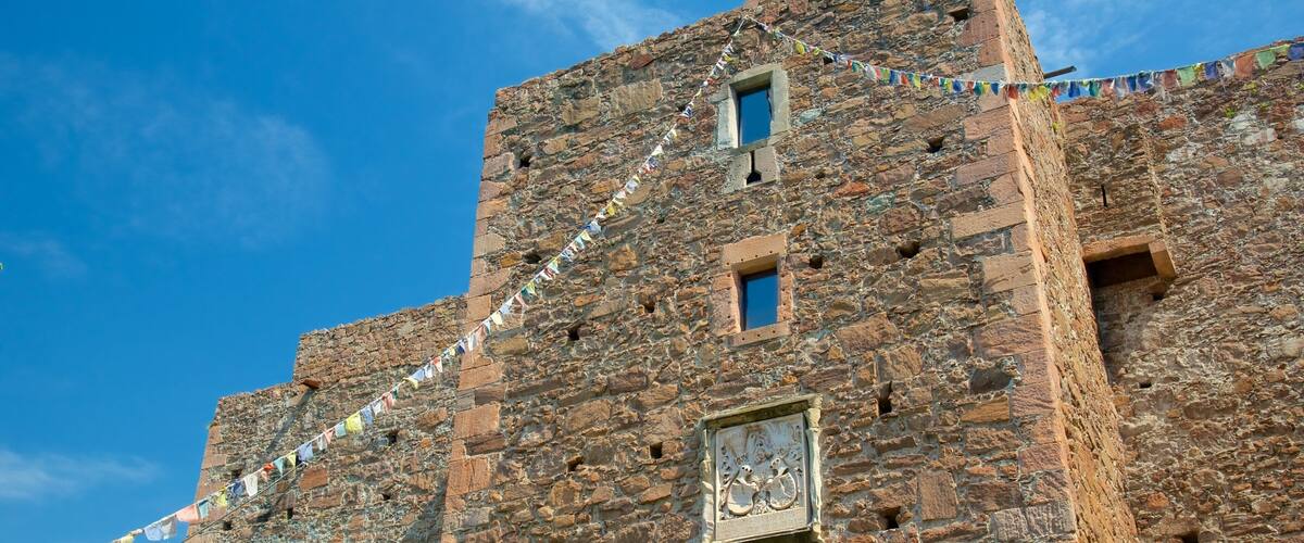 Castel Firmiano showing heritage elements and a castle