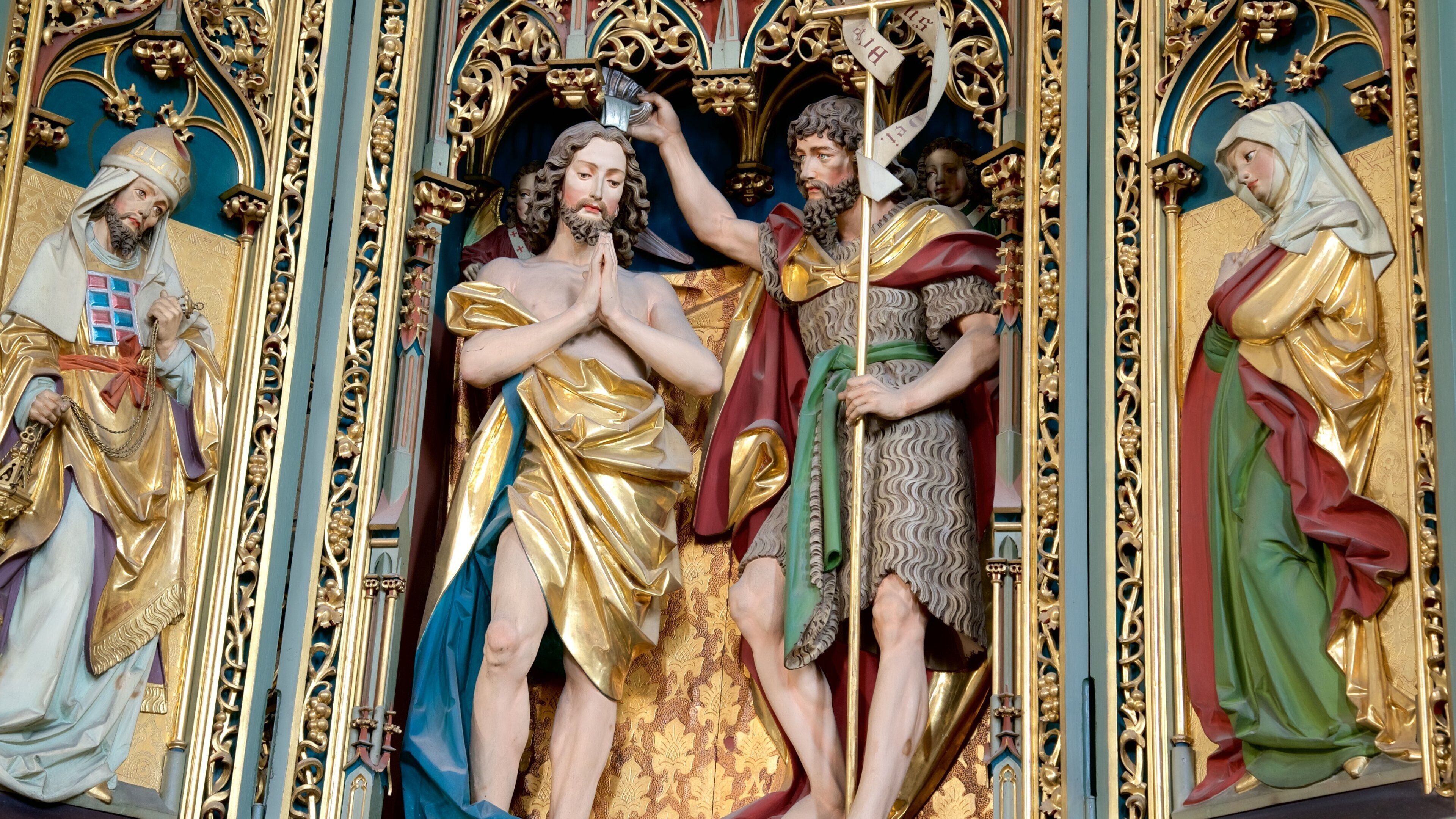 Cathedral of Bolzano featuring art, a church or cathedral and religious aspects