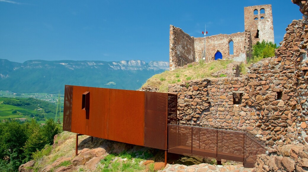 Messner Mountain Museum Firmian showing heritage elements and a ruin