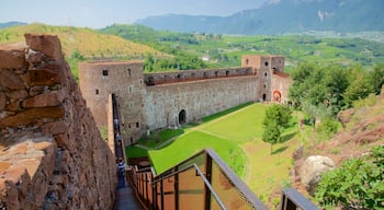 Messner Mountain Museum Firmian showing heritage architecture and landscape views
