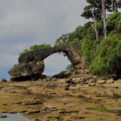 Natural Bridge on Nile Island