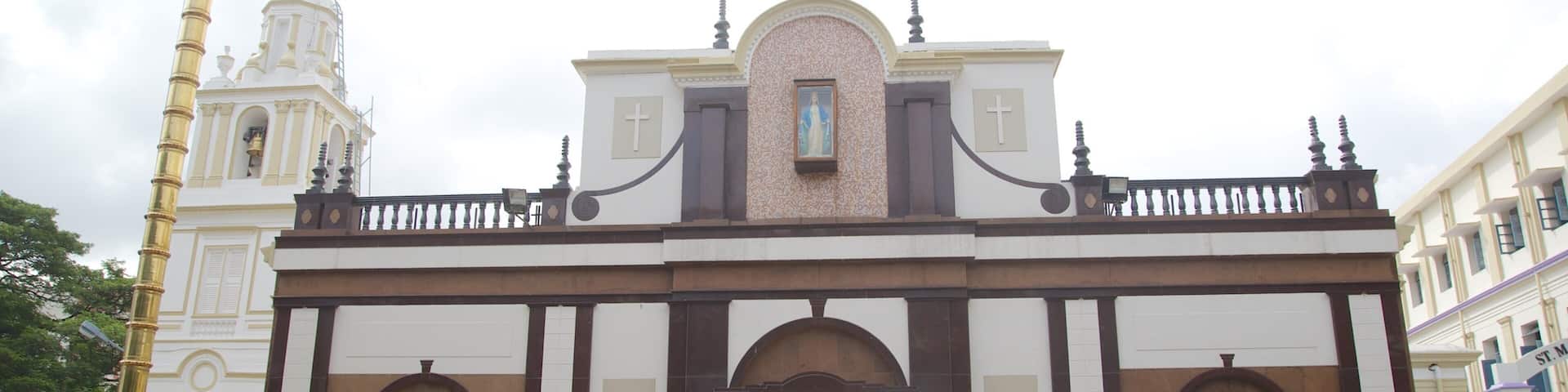 Chennai which includes a church or cathedral