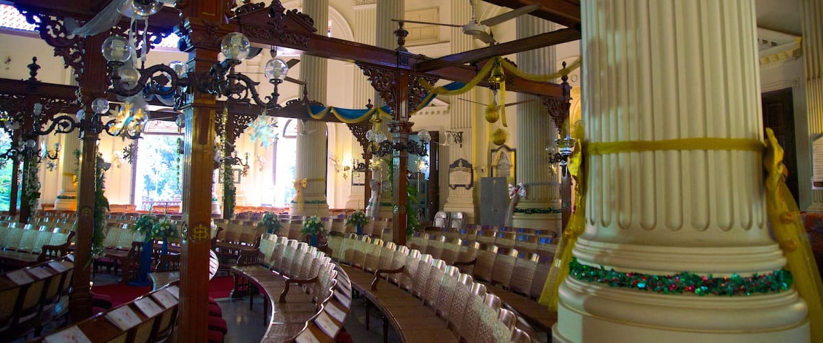 St. Andrew\'s Kirk featuring a church or cathedral and interior views