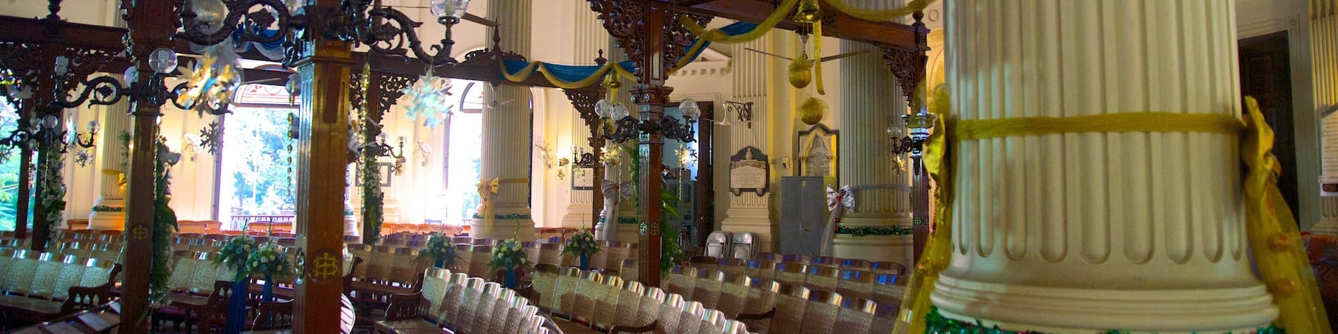 St. Andrew\'s Kirk featuring a church or cathedral and interior views