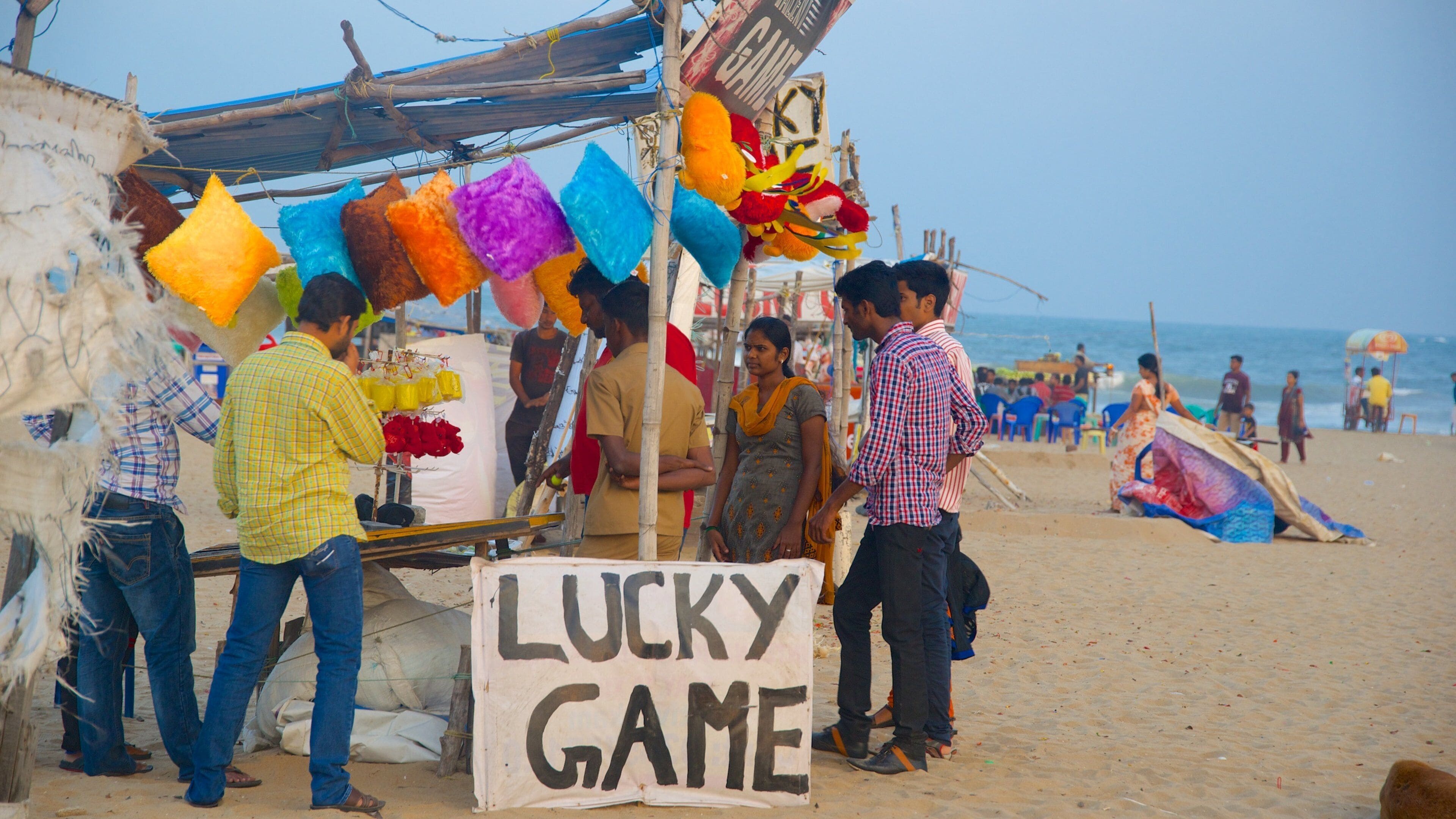 エリオッツ ビーチ フィーチャー ビーチ 及び 少数の人々