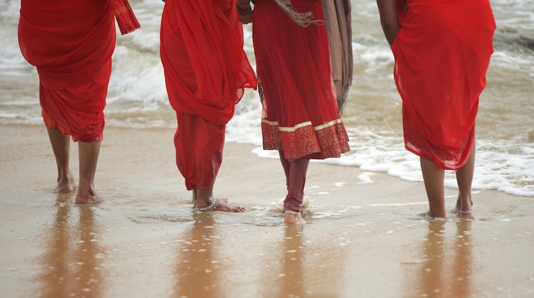 Mamallapuram Beach qui includes plage