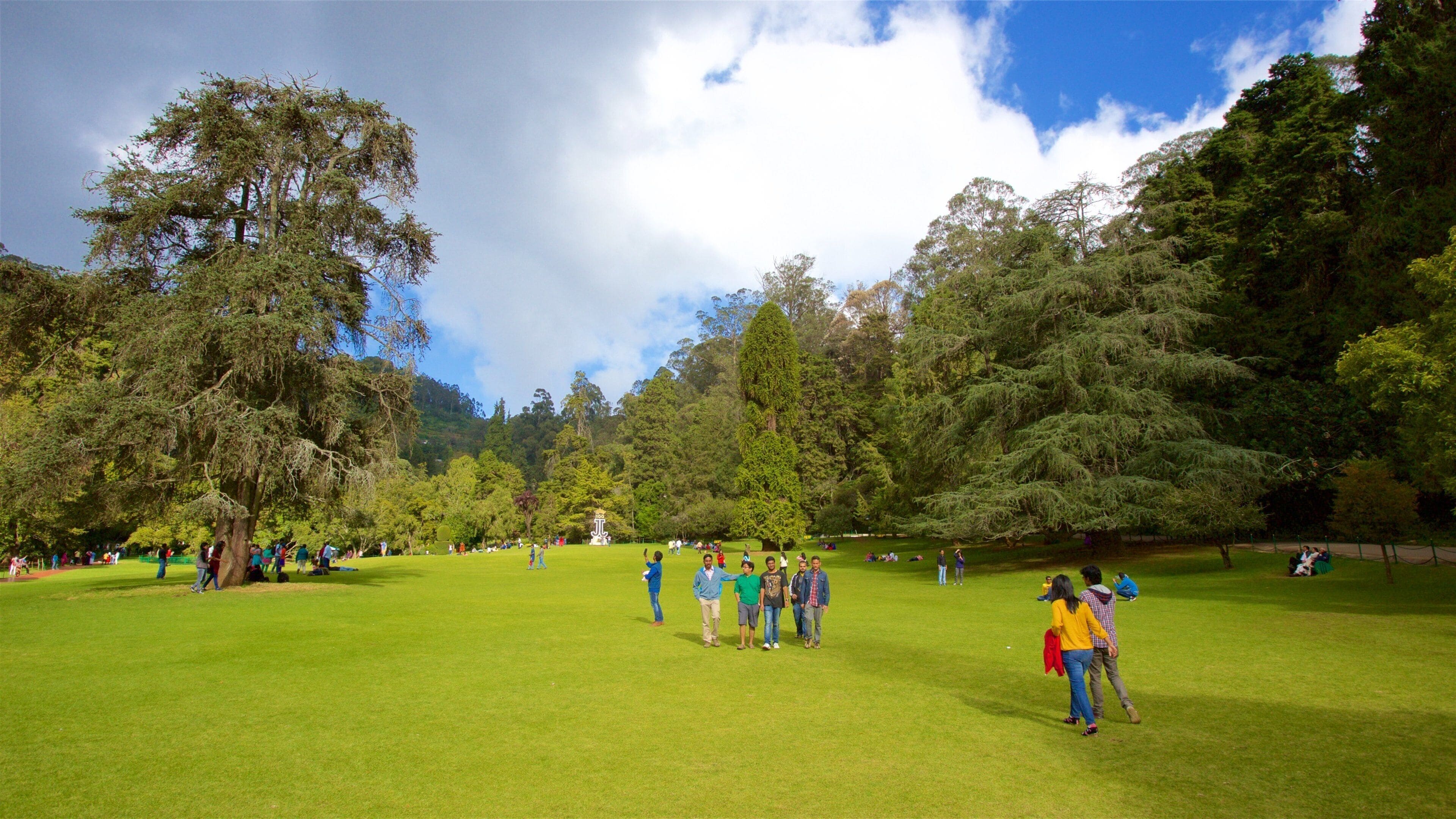 Botanical Gardens showing a park
