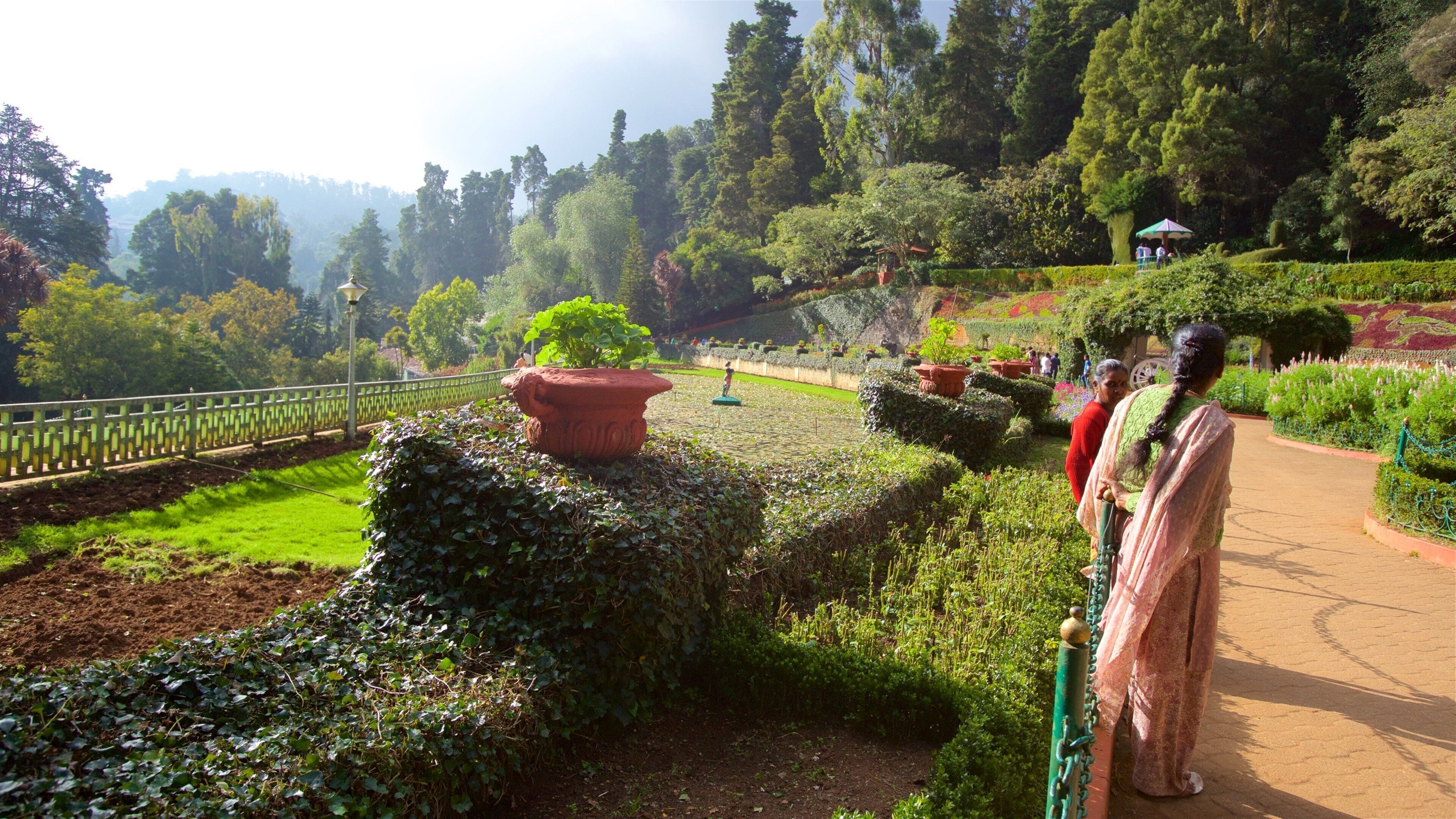 Botanical Gardens which includes a garden as well as an individual femail