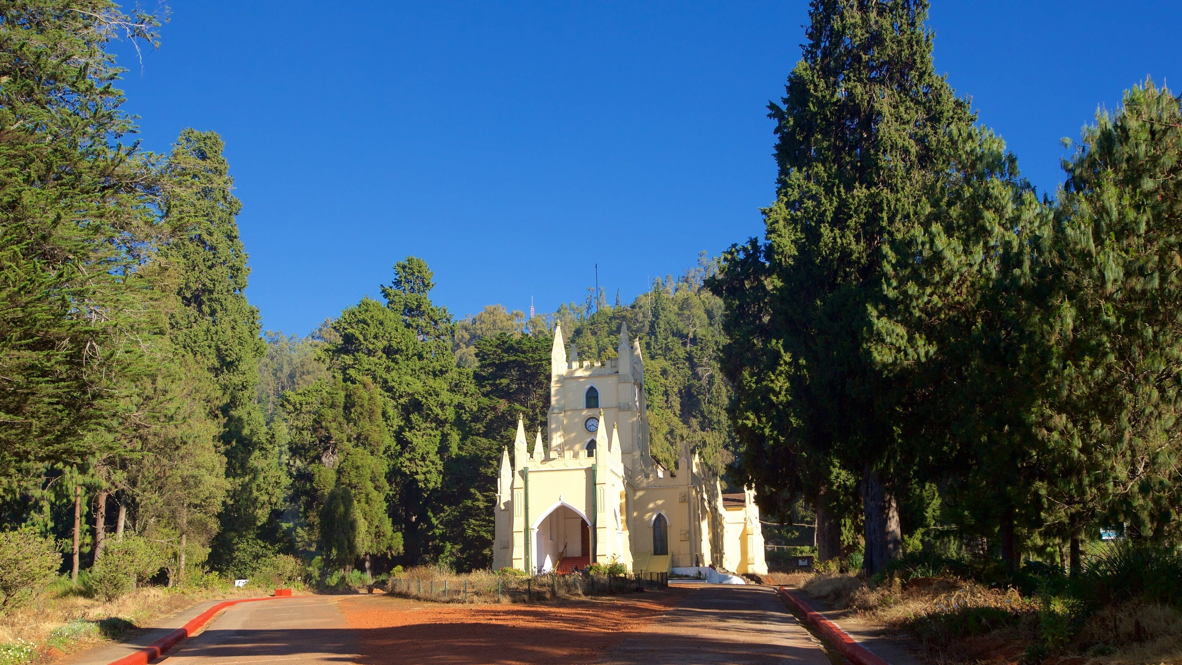 Igreja de São Estevão que inclui uma igreja ou catedral e cenas tranquilas