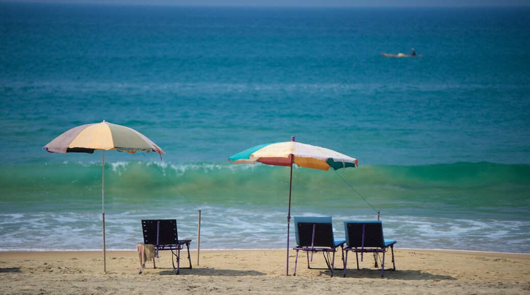 Lighthouse Beach which includes a sandy beach