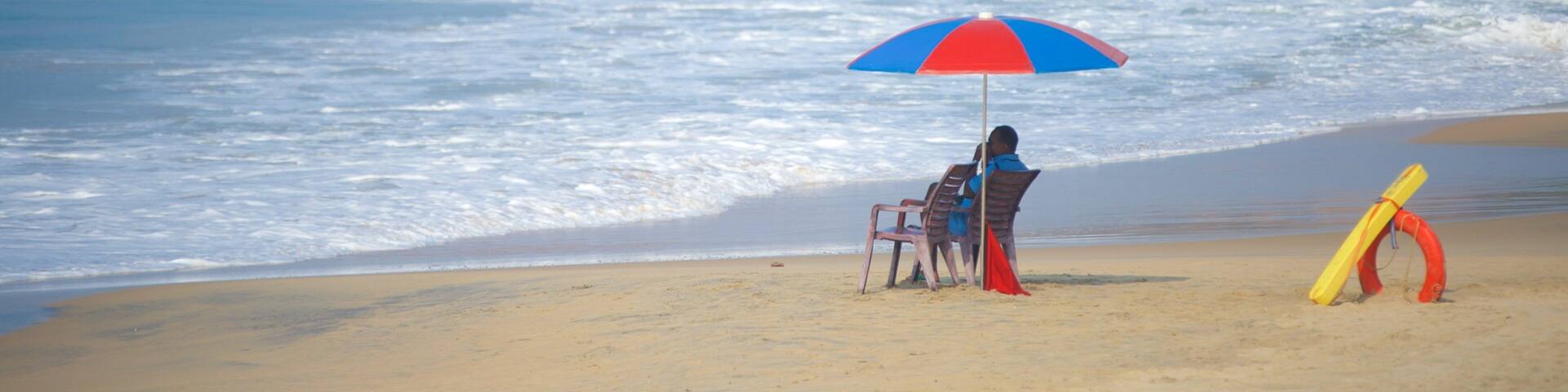 Hawah Beach which includes a sandy beach
