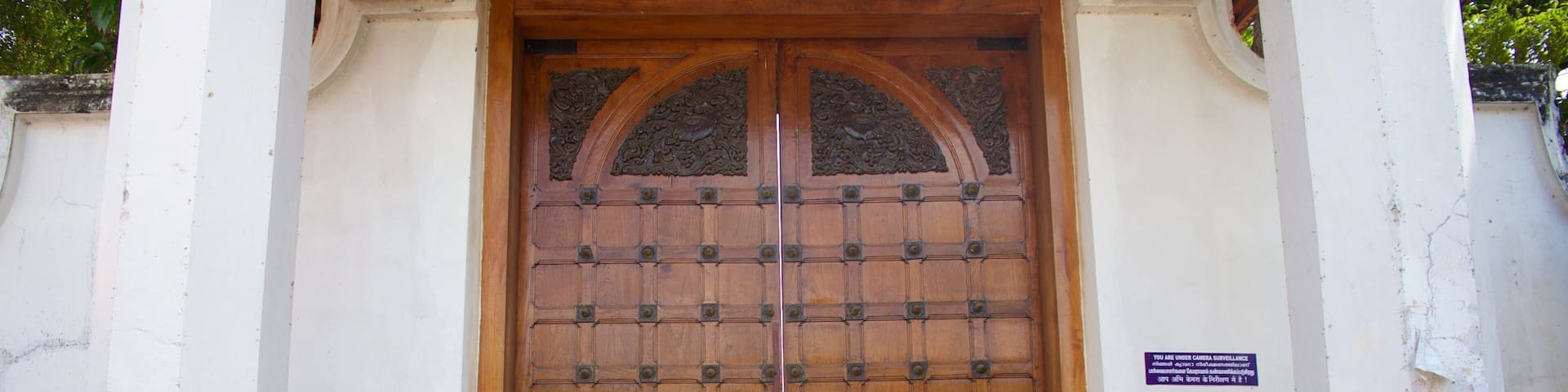 Padmanabhapuram Palace featuring chateau or palace