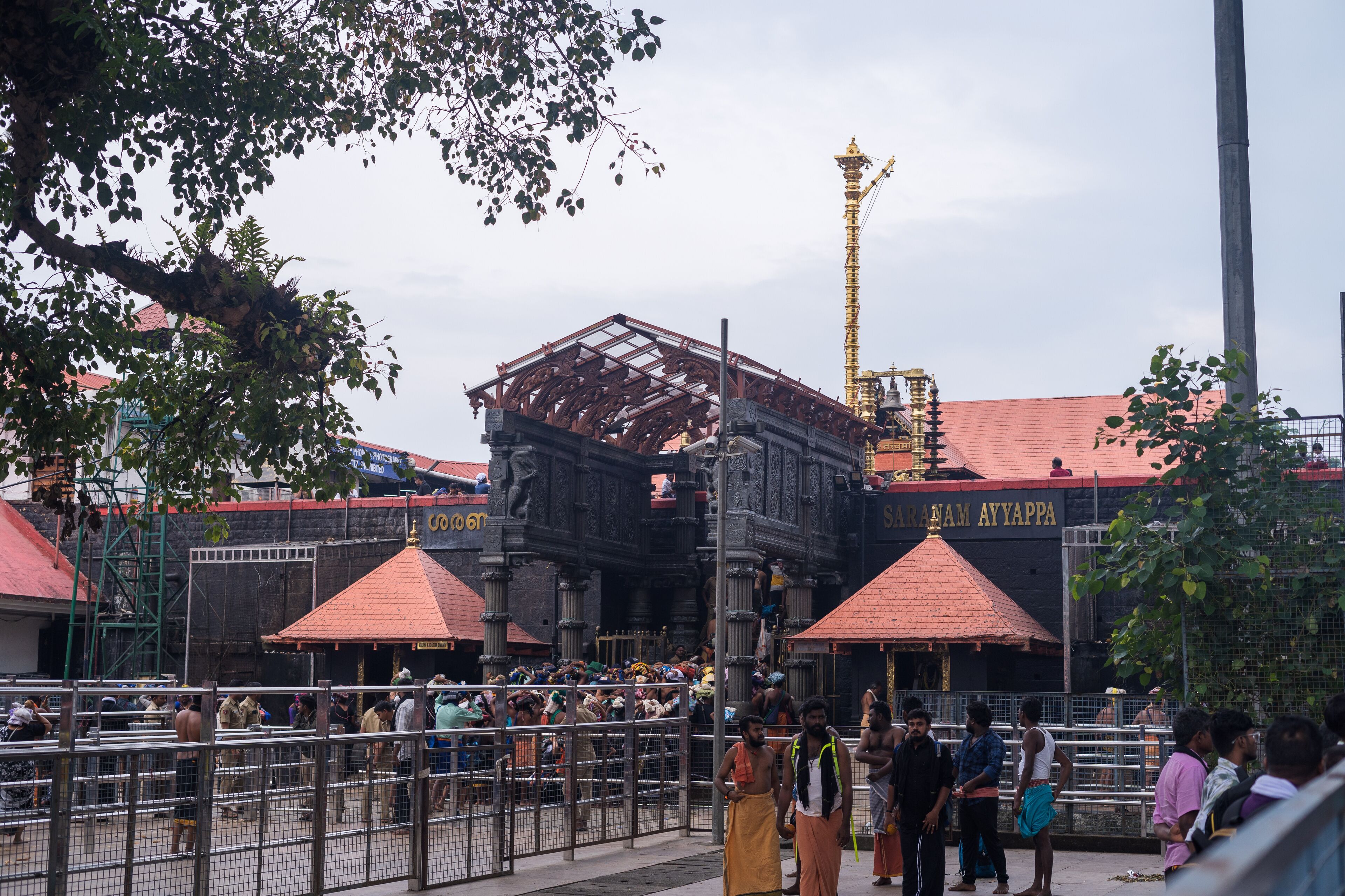 Shabarimala,Kerala,India 18 may 2024 :Sabarimala Lord ayyappa temple Kerala 